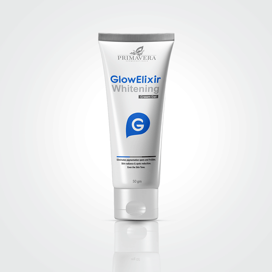 Glow elixir whitening cream gel